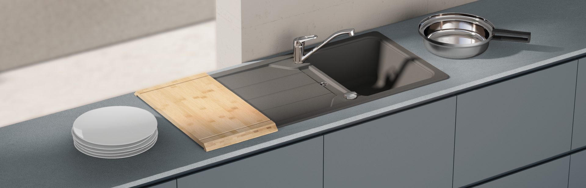 SCHOCK GRANİT EVYELER