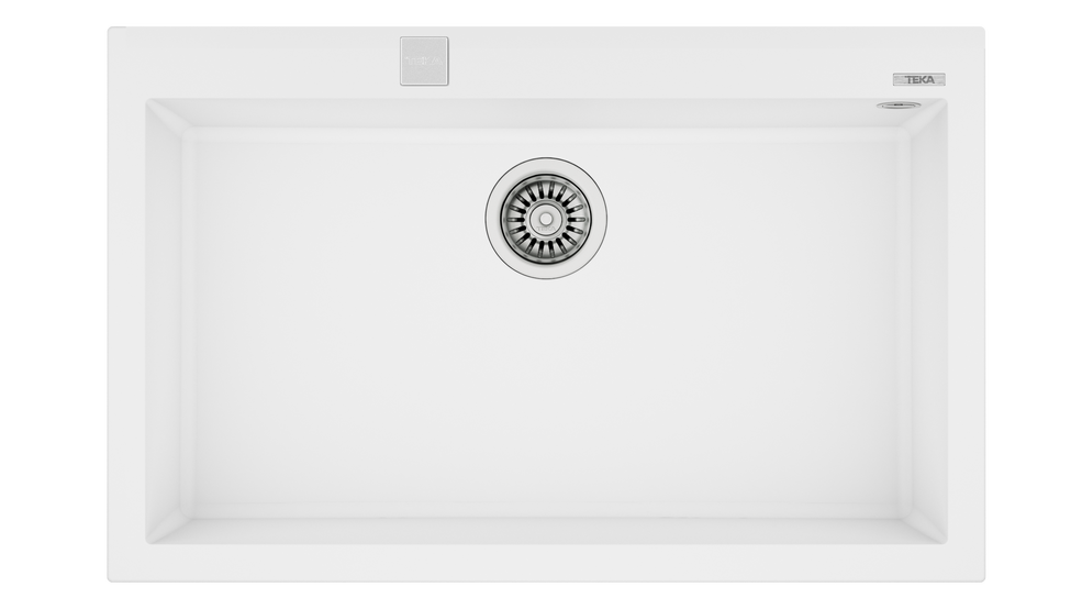 Teka Forsquare 72.40 Arctic White Granite Evye