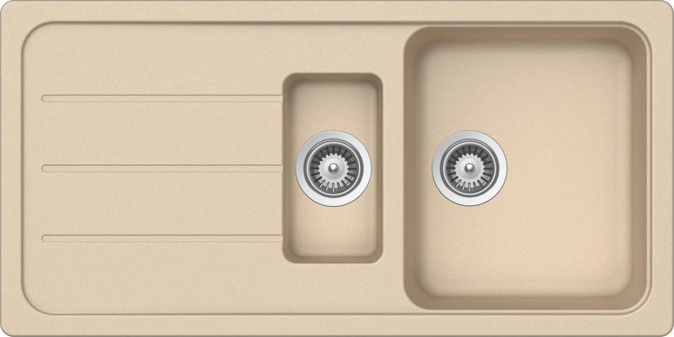 Schock Formhaus D150L Vanilla Granit Eviye