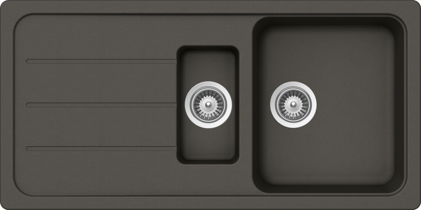 Schock Formhaus D150L Nero Granit Eviye