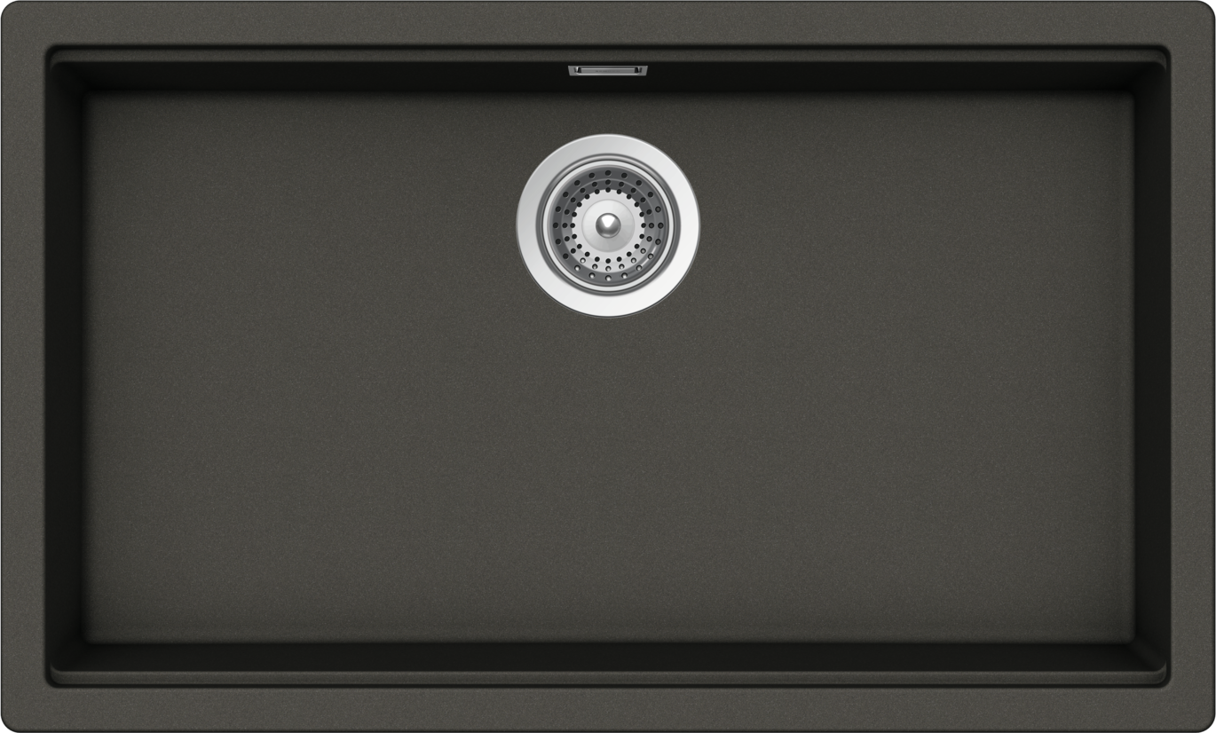 Schock Lahti N100XL Nero Granit Eviye