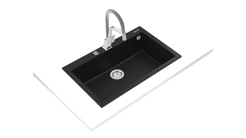 Teka Forsquare 72.40 Black Granite Evye