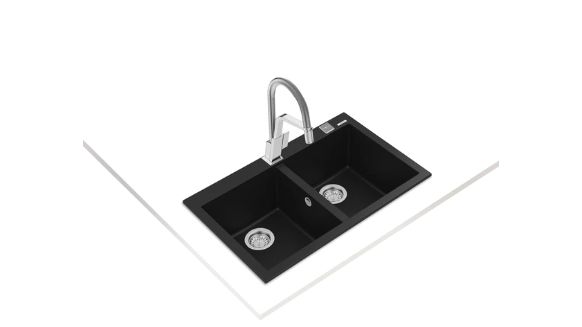 Teka Forsquare 590 TG Black Granite Evye