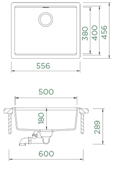 Schock Lahti N-100L Alpina Granit Eviye